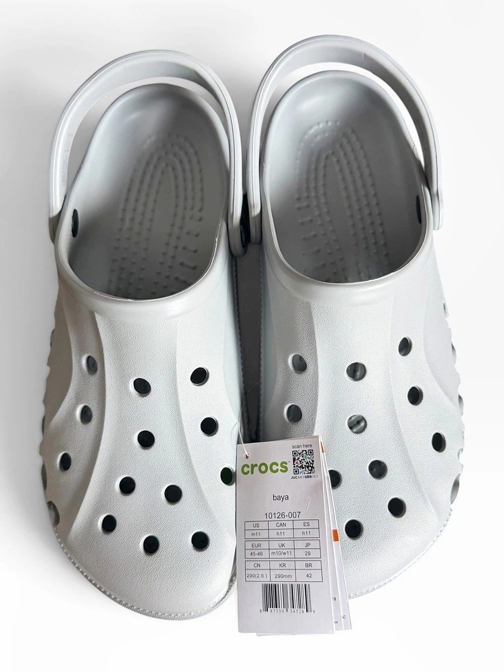 Crocs Classic Clog White Clogs US 7 NWT